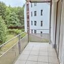 auf dem Balkon - 2 Zimmer Etagenwohnung in Schwerin