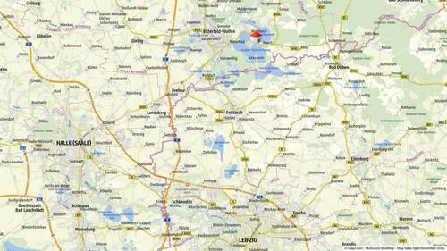 Geolyzer Kartenausschnitt - 