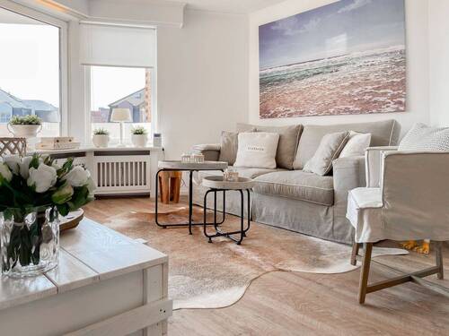 Wohnzimmer - 2 Zimmer Etagenwohnung in Sylt