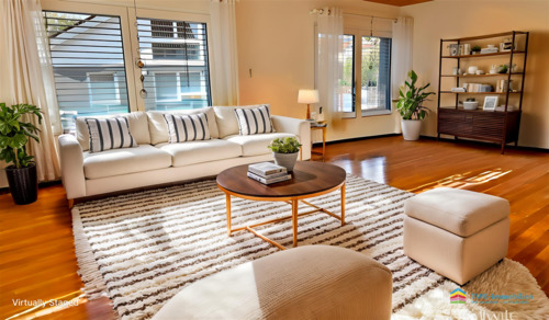 Wohnzimmer 3. Perspektive - 2 Zimmer Etagenwohnung in Heiligenberg