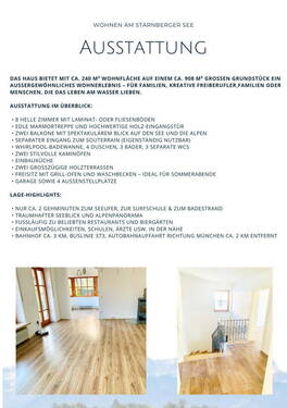 Bild 3 - 8 Zimmer Bauernhaus, Landhaus in Münsing