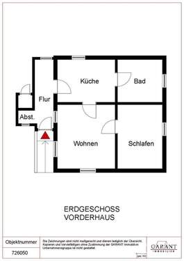 Erdgeschoss Vorderhaus - 