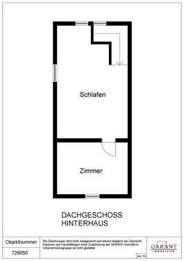 Obergeschoss Hinterhaus - 