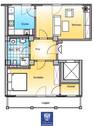 Grundriss - 2 Zimmer Etagenwohnung zur Miete in Dresden
