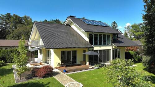 Panoramaaufnahme Pöcking - LEBENSQUALITÄT in SEENÄHE - Komfortables Wohnkonzept in 82343 PÖCKING am Starnberger See