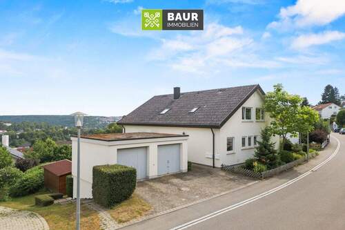 Luftaufnahme - 1 Zimmer Mehrfamilienhaus, Wohnhaus zum Kaufen in Sigmaringen