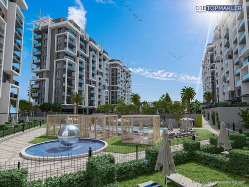 Anlage - 2 Zimmer Etagenwohnung zum Kaufen in Alanya