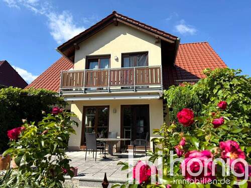 Rückansicht - TOP-EFH mit großem Garten in bester, ruhiger Wohnlage von Bischofswerda