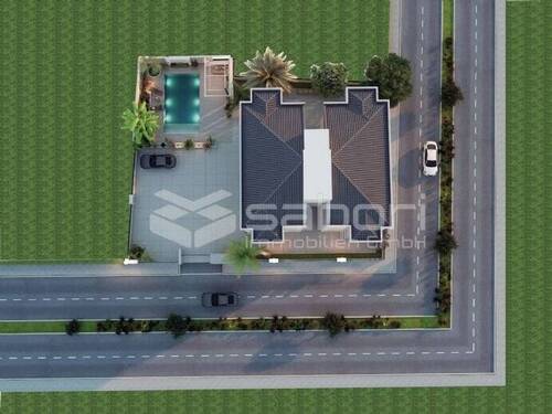 Draufansicht (Visualisierung) - 2 Zimmer Etagenwohnung zum Kaufen in Antalya