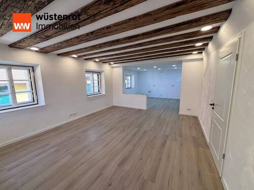 EG _ Wohn- und Esszimmer, mit offener Küche - 