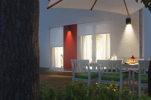Terrasse am Abend - 