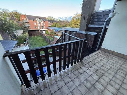 Balkon mit Gartenzugang - 