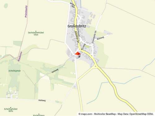 Geolyzer Kartenausschnitt - 