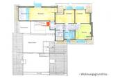 Wohnungsgrundriss - 