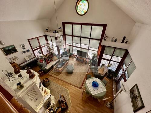 Blick in die Wohnhalle - 