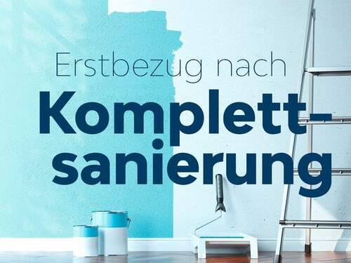 Erstbezug in eine komplett sanierte Wohnung - Frisch saniert mit ebenerdiger Dusche. Bald verfügbar.