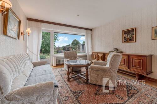 Wohnzimmer - Einfamilienhaus mit 110,00 m&sup2; in Meerbusch / Nierst zum Kaufen