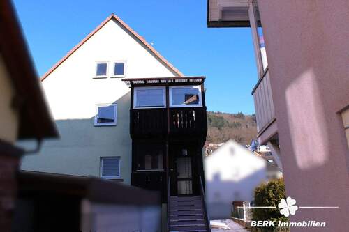 Hauseingang - 3 Zimmer Doppelhaushälfte in Eichenbühl