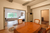 Wohn-/Esszimmer mit Kamin - Einfamilienhaus in Versmold zum Kaufen