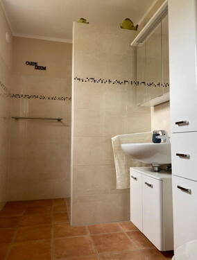 Gästebad mit Dusche - 