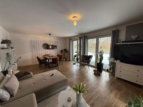 Wohnzimmer Bild 3 - Etagenwohnung mit 110,00 m&sup2; in Westerbeck zur Miete