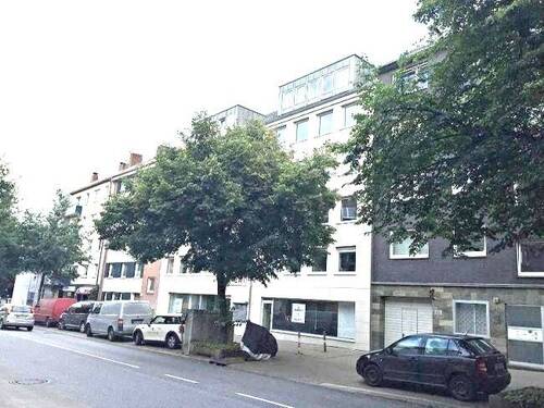 Straßenansicht - Schönes Büro in zentraler Lage, 3 Räume, Fahrstuhl, TG, provisionsfrei, ab 96 m²