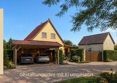 UmbauIdee mit KI umgesetzt - 6 Zimmer Einfamilienhaus zum Kaufen in Burg