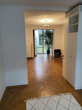 Wohnraum, Blick Atrium - 