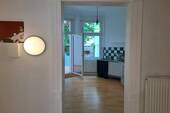 Blick in die Küche - 