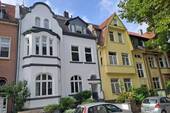 Außenansicht - Rüttenscheider Herzblatt! Atmosphärische 3½-R.-Altbau-Wohnung im Erdgeschoss mit Terrasse