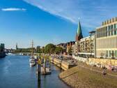 Weserpromenade direkt vor der Tür - 1 Zimmer Büro in Bremen