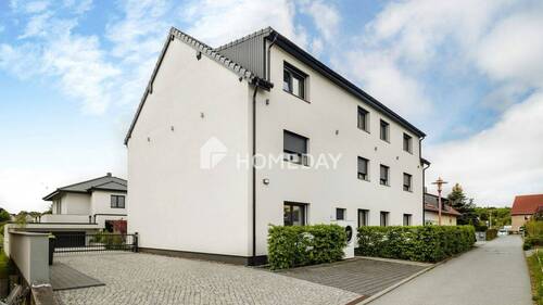 Außenansicht 2 - 3 Zimmer Etagenwohnung zum Kaufen in Radeberg-Großerkmannsdorf