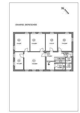 Grundriß Obergeschoß - 