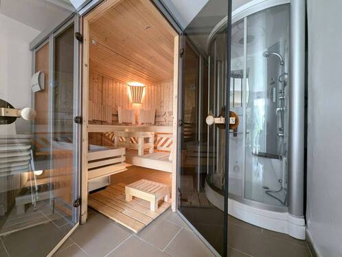 Sauna im UG - 