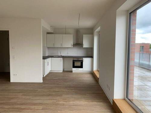 Blick zur Küche - Etagenwohnung mit 74,00 m² in Seevetal zur Miete