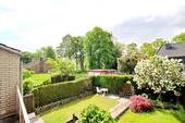 Blick zur Weser vom Balkon - 