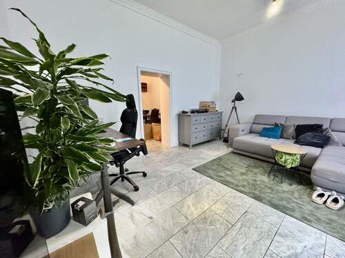 WOHNZIMMER - Glückliche Erdgeschosswohnung mit Garten im Herzen von Eicken