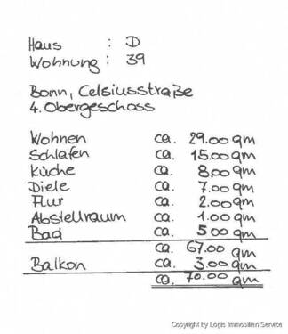 Flächenberechnung - 