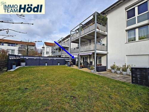 Bild 1 - Tolle EG-Wohnung mit großem Garten und zwei Stellplätzen in der TG!!!