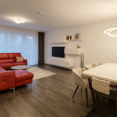 Wohnzimmer - 3 Zimmer Etagenwohnung in Monheim am Rhein