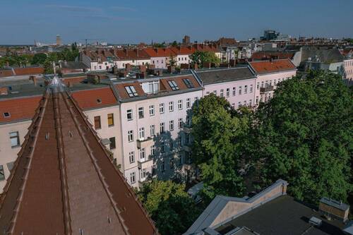 Außenansicht - Kompakter Grundriss, top Lage: Bezugsfreie 1-Zimmerwohnung im Reuterkiez