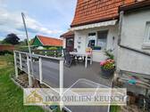 Sonnenterrasse am Haus - 