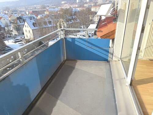 Balkon - Etagenwohnung mit 51,20 m&sup2; in Jena zum Kaufen