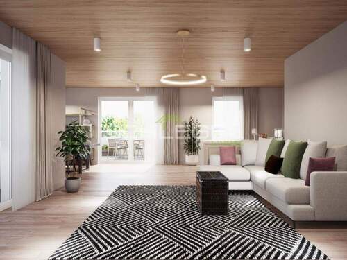 Wohnen Haus 1-4 Penthouse 01 - Etagenwohnung mit 131,90 m&sup2; in Murrhardt zum Kaufen