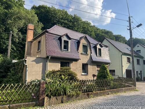 Bild 1 - Einfamilienhaus mit Garage, Nebengebäuden und überdachter Terrasse
