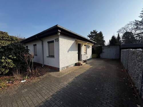 Hauseingang - Einfamilienhaus mit 95,00 m&sup2; in Blankenfelde-Mahlow zum Kaufen