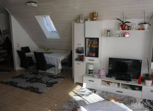 Wohn-Essbereich - Schöne 2 Zimmer-Wohnung in Horb am Neckar