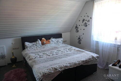 Schlafzimmer - 2 Zimmer Etagenwohnung in Horb am Neckar