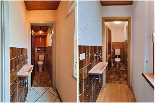 WC Erd- und Obergeschoss - 