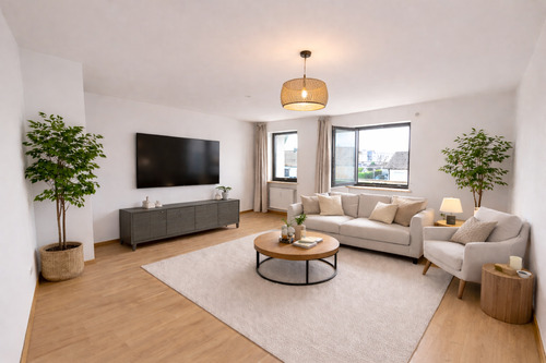 Mustereinrichtung Wohnzimmer (1.OG) - 